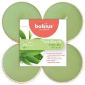 Bolsius groene thee - green tea maxi geurtheelichtje