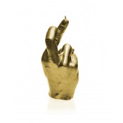 Prachtig goud gelakte Hand CRS figuurkaars