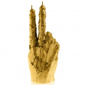 Goud Zombie Hand PEACE